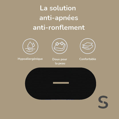 Bande buccale - solution anti apnées anti ronflement, sommeil profond  et respiration nasale - SERENIVA